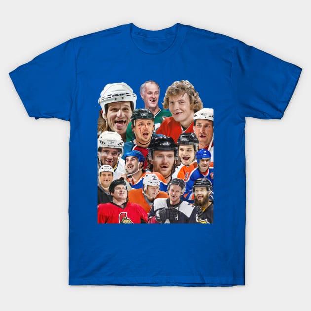 Hockey Teeth T-Shirt by darklordpug